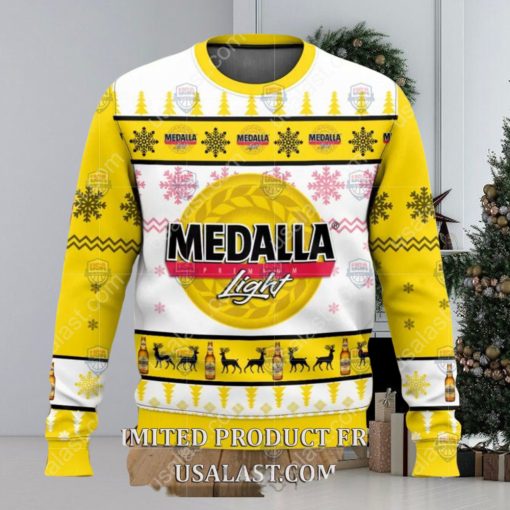 Medalla Beer Ugly Christmas Sweater