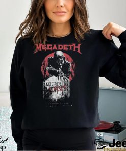 Megadeth Holiday Merch Tombstone Vic Grey Shirt