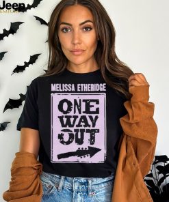 Melissa Etheridge One Way Out Lavender Album T Shirt