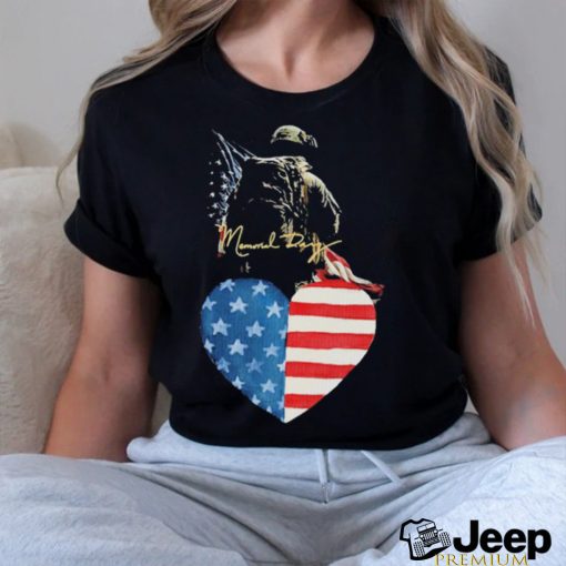 Memorial Day Us Flag Heart shirt