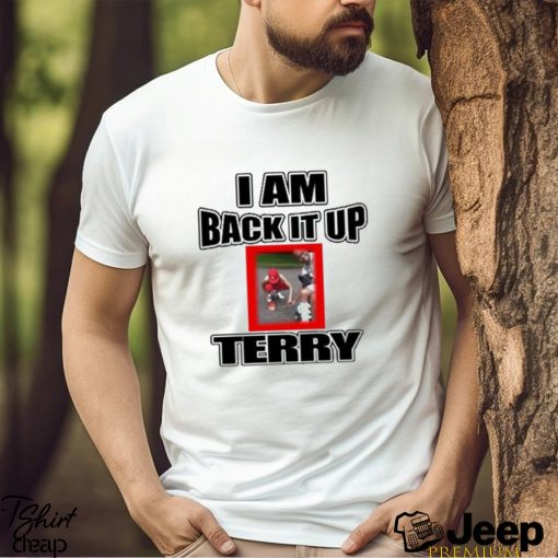 Memphian Terry Davis I am back it up terry photo design t shirt