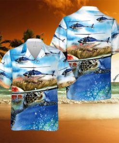 Memphis Police Bell 206B JetRanger III Hawaiian Shirt