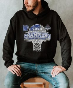 Memphis Tigers 2023 AAC Men's Basketball Conference Tournament Champions Hoodie Shirt