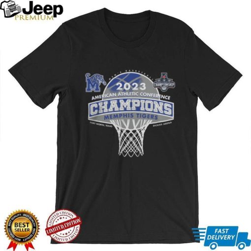 Memphis Tigers 2023 AAC Men’s Basketball Conference Tournament Champions T Shirt