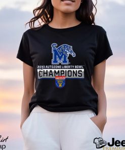 Memphis Tigers 2023 Football AutoZone Liberty Bowl Champions Shirt