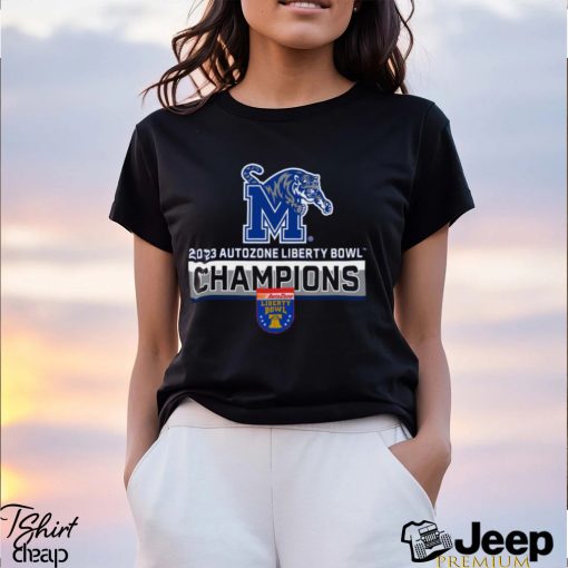 Memphis Tigers 2023 Football AutoZone Liberty Bowl Champions Shirt