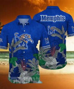 Memphis Tigers NCAA Floral 3D Full Print Hawaiian Shirt