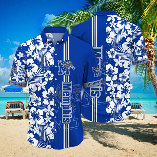 Memphis Tigers NCAA Hawaiian Shirt Campingtime Aloha Shirt