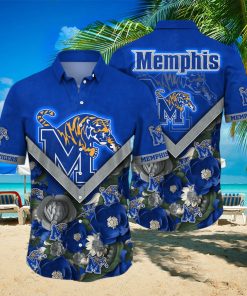 Memphis Tigers NCAA Hawaiian Shirt Custom Camping Aloha Shirt