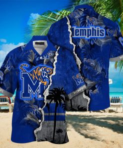 Memphis Tigers NCAA Hawaiian Shirt Custom Vacation Time Aloha Shirt