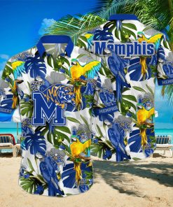 Memphis Tigers NCAA Hawaiian Shirt Summer Nightstime Aloha Shirt