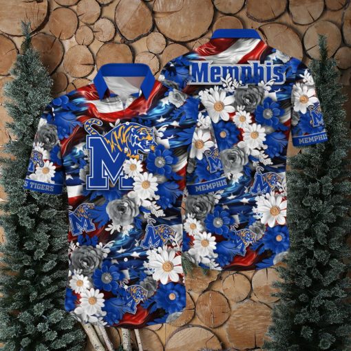 Memphis Tigers NCAA1 Hawaii Shirt Independence Day