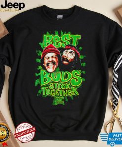 Men Cheech Best Buds stick together shirt