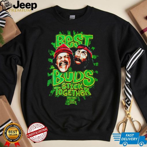 Men Cheech Best Buds stick together shirt