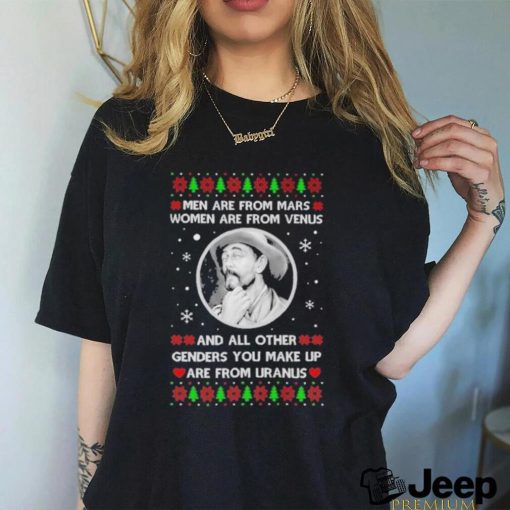 Men are from mars women are from venus and all other genders you make up are from Uranus christmas sweater