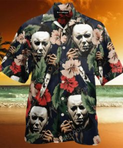 Men s Michael Myers Halloween Horror Killers Hawaiian Shirt