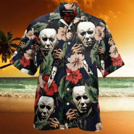 Men s Michael Myers Halloween Horror Killers Hawaiian Shirt