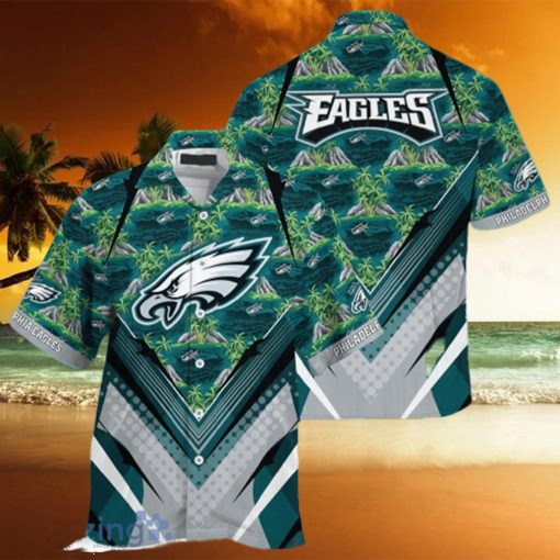 Men s NFL Philadelphia Eagles Hawaiian Shirt