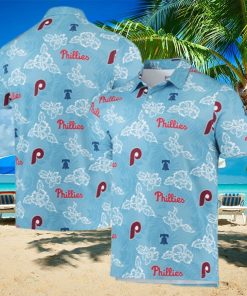 Men s Reyn Spooner Light Blue Philadelphia Phillies Hawaiian Shirt