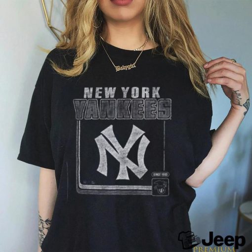 Men’s ’47 Navy New York Yankees Cooperstown Collection Borderline Franklin T Shirt