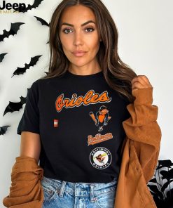 Men's Baltimore Orioles Pro Standard Black Cooperstown Collection Retro Classic T Shirt