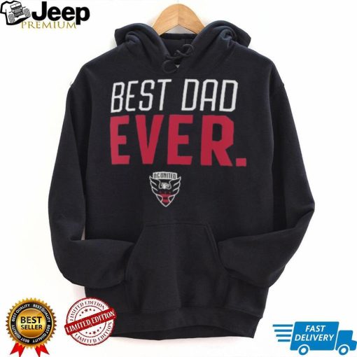 Men's D.C. United Fanatics Branded Black Best Dad Ever Father's Day T Shirt