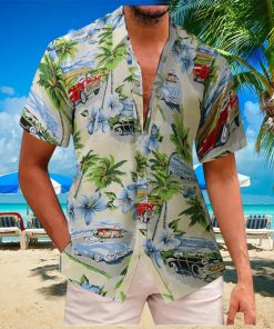 Mens Hawaiian Shirts Button Short Sleeve Aloha Flower Print Tees Flower Hawaiian Shirt Summer Tropical Shirts