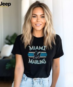 Men's Miami Marlins '47 Black Renew Franklin T Shirt