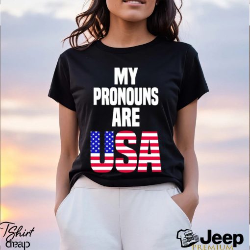 Men’s My Pronouns are USA shirt