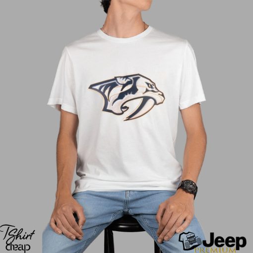 Men’s Nashville Predators Fanatics Branded Gold Authentic Pro Rinkside  Shirt