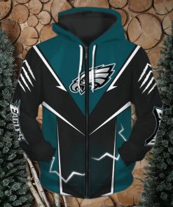 Mens Philadelphia Eagles 3D Graphic Hoodie