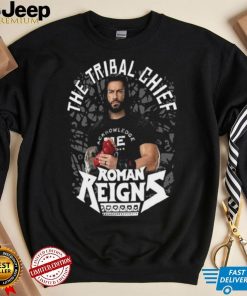 Men's Ripple Junction Black Roman Reigns The Tribal Chief T Shirt