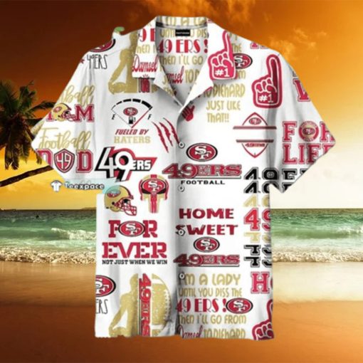 Men’s San Francisco Giants Baseball MLB Cool Hawaiian Shirt  49ers Hawaiian Shirt