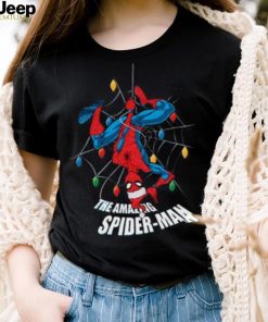 Men's Spiderman Christmas Shirt, Marvel Christmas T Shirt