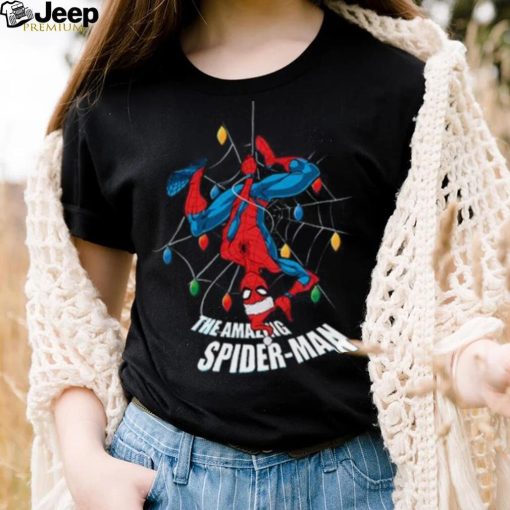 Men’s Spiderman Christmas Shirt, Marvel Christmas T Shirt