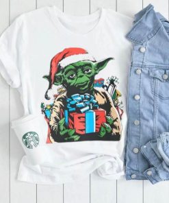 Men's Star Wars Yoda Christmas Shirt, Star Wars Characters Xmas Shirt