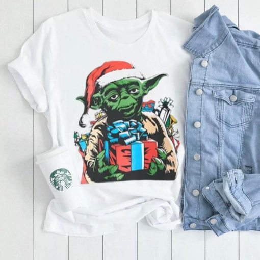 Men’s Star Wars Yoda Christmas Shirt, Star Wars Characters Xmas Shirt