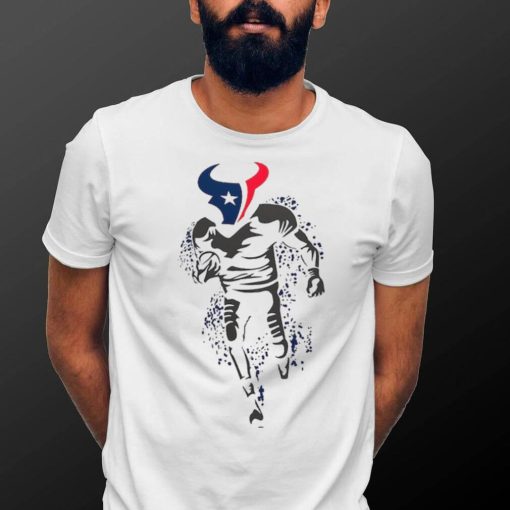 Men's Starter White Houston Texans Logo Graphic T Shirt