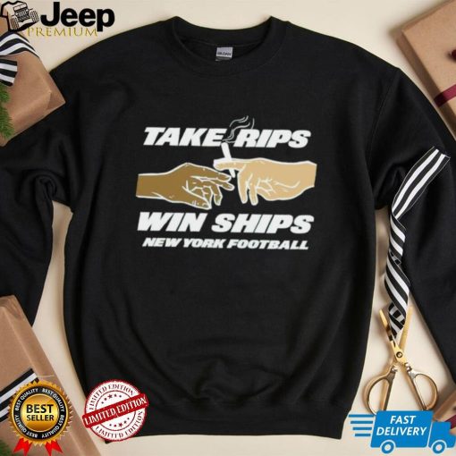 Men’s Take Rips win Ships New York Football shirt