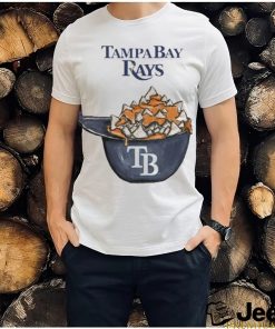 Men’s Tampa Bay Rays X Tiny Turnip White Nacho Helmet Shirt