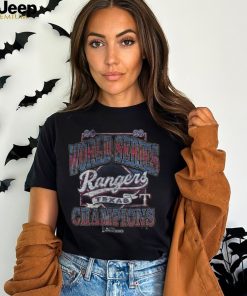 Men's Texas Rangers '47 Black 2023 World Series Champions Big & Tall T Shirt