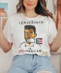 Men’s Travis Scott Censorship is Unamerican shirt