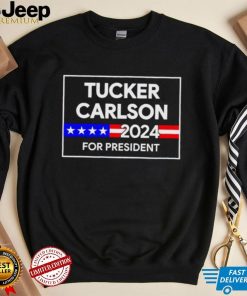 Men’s Tucker Carlson 2024 for President shirt