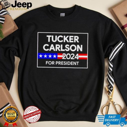 Men’s Tucker Carlson 2024 for President shirt