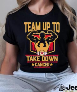 Men’s WWE Connor’s Cure team up to take down cancer shirt