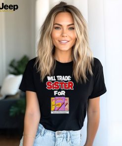 Men’s Will trade sister for Backwoods shirt