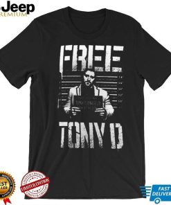 Men’s black tony d’angelo free tony d shirt