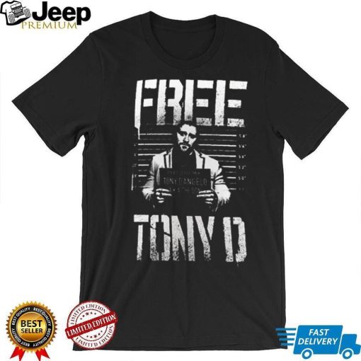 Men’s black tony d’angelo free tony d shirt