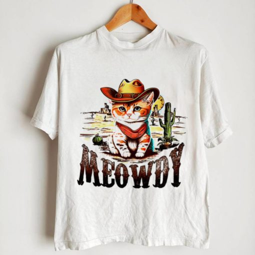 Meowdy Cowboy shirt