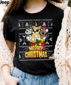 Meowy Catmas Holiday Merry Christmas Ugly Shirt